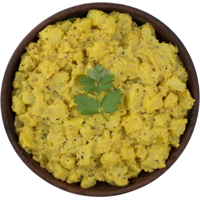 [Potato curry] Aloo Posto 