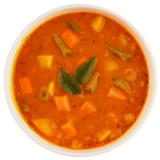 [South Indian mixed veggie lentil stew] Vegetable Sambar 