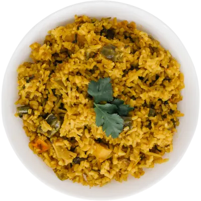 [Rice pilaf with veggies] Vegetable Biryani 